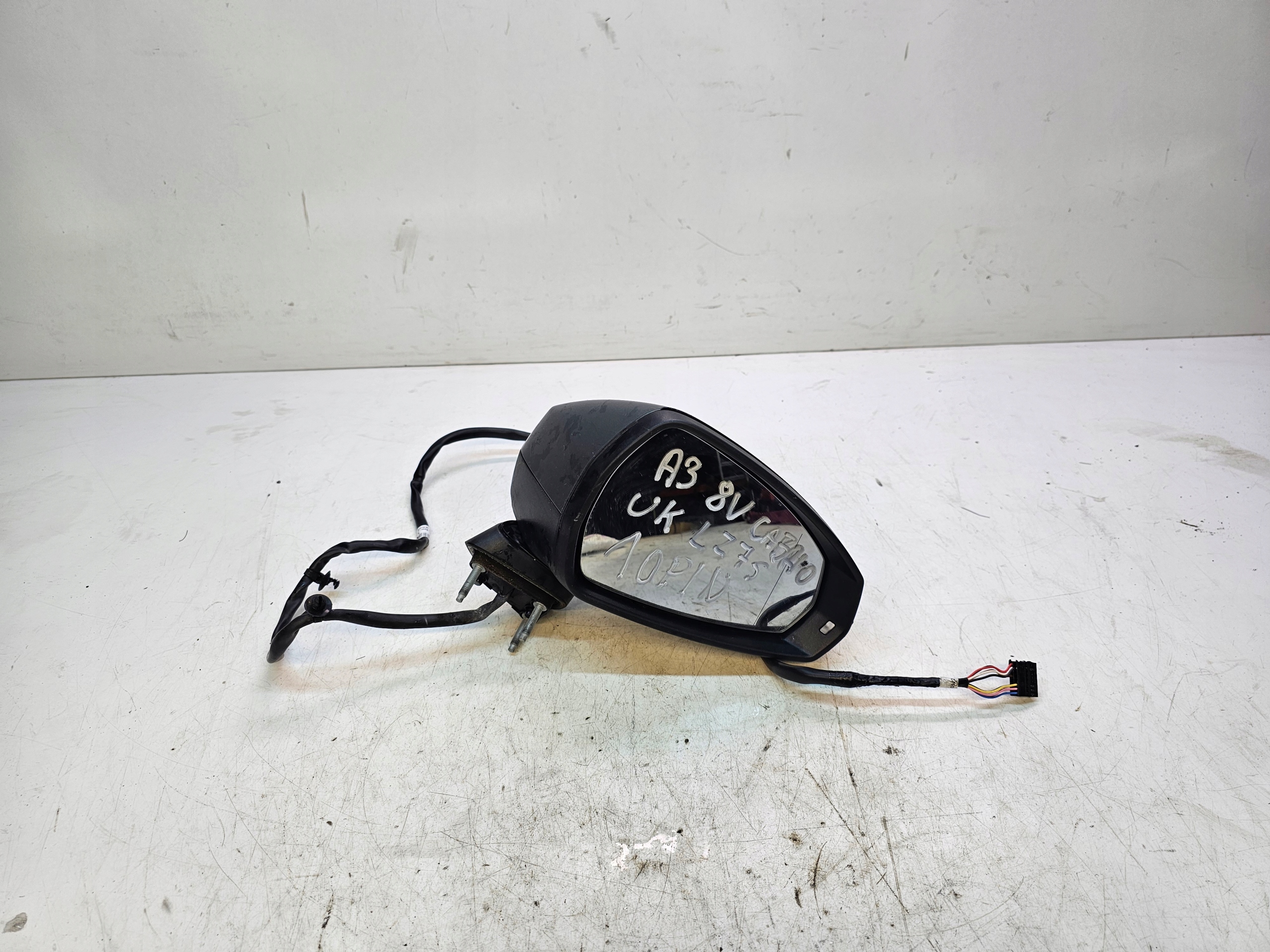 mirror exterior right AUDI A3 8V CABRIO LZ7S 10-PIN