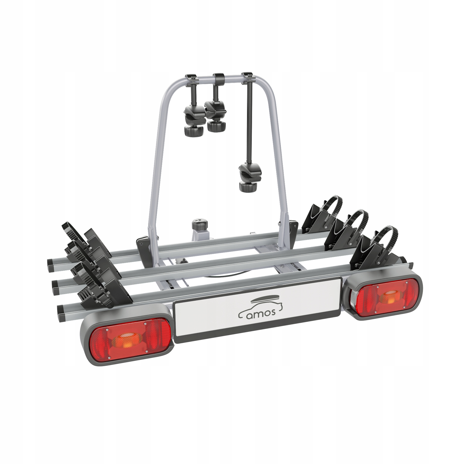 Платформа крюк Amos Giro3 багажник 3 велосипеды откидной