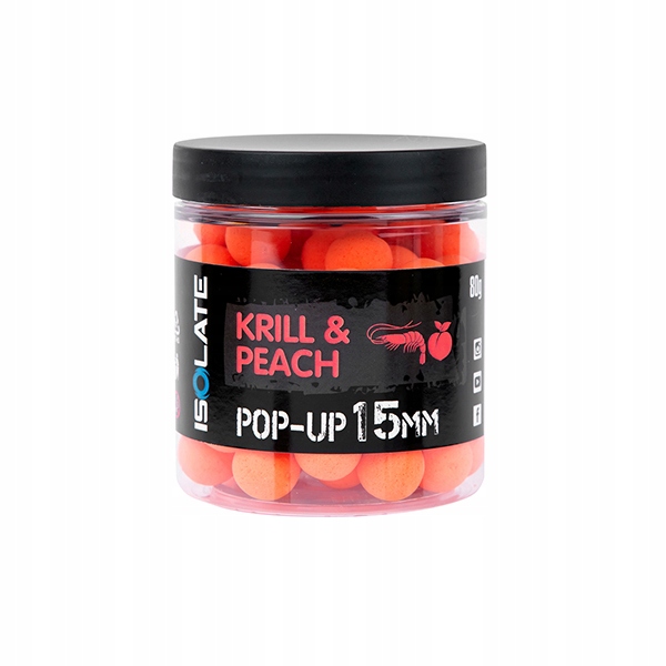 Kulki Shimano Tribal Iso Pop Up 15mm 80g Krill Peach Fluo