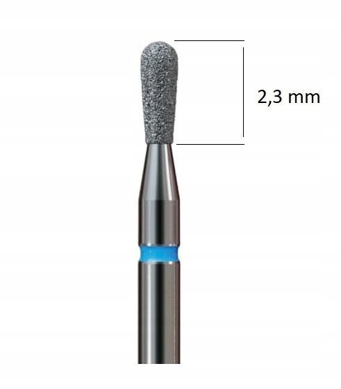 

slay frez diamentowy gruszka 2,3mm do skórek