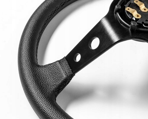 KIEROWNICA SPORTOWA RAJDOWA BM SPORT 350mm SKORA Producent code pp kr 019