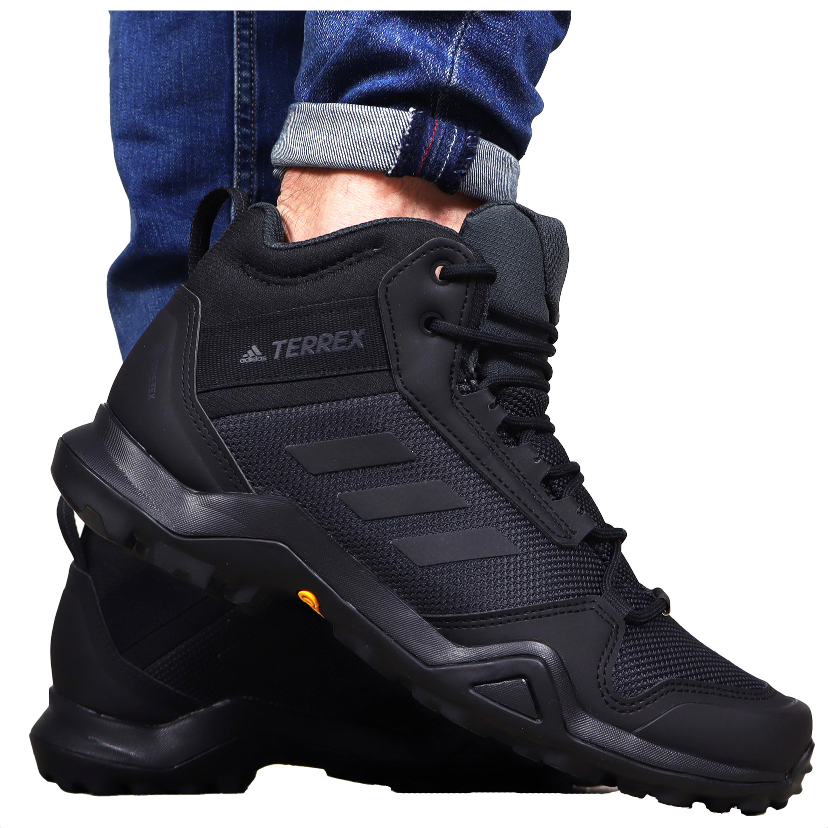 pánské boty Adidas Voděodolné Terrex Zimní trekové vysoké Gore Tex