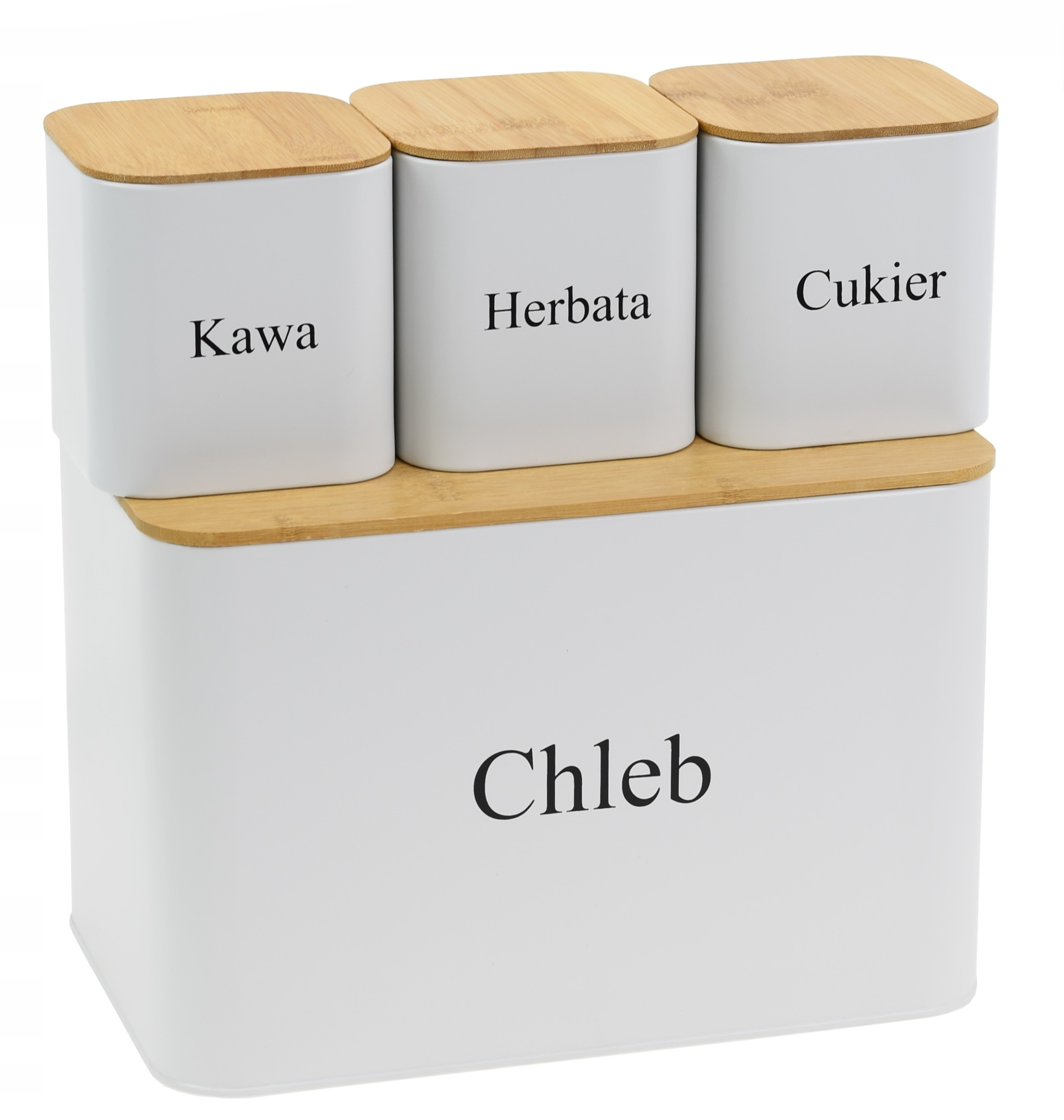 Zestaw Chlebak na Pieczywo + 3 Pojemniki CH29