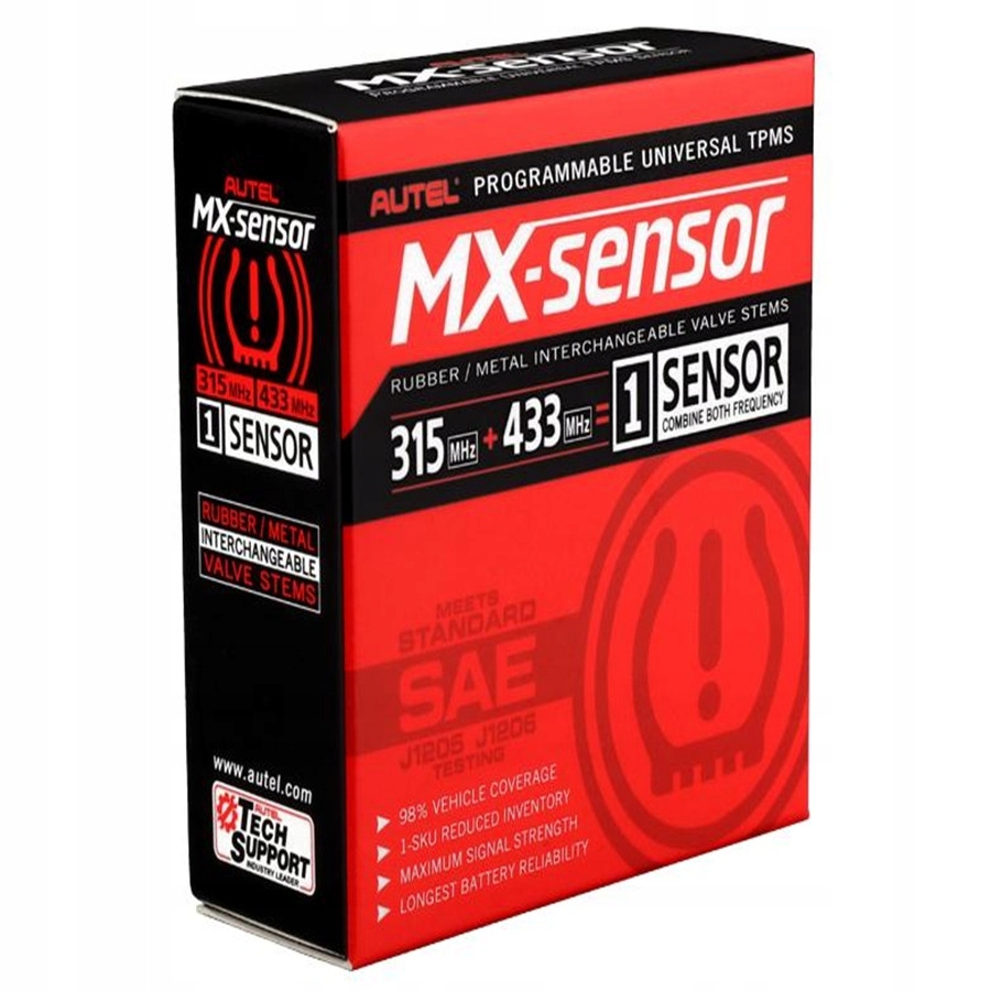 Czujnik TPMS Autel MX Sensor METALOWY 315 433 2w1 Manufacturer n Autel