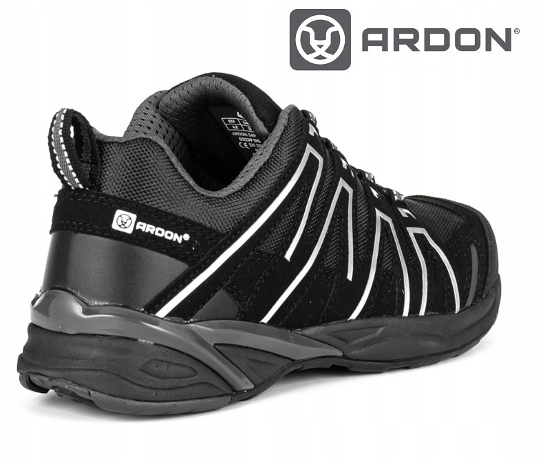 Buty Robocze Sportowe Męskie Bez Podnoska Lekkie Ardon Digger Silver O1 44 Rozmiar obuwia 44