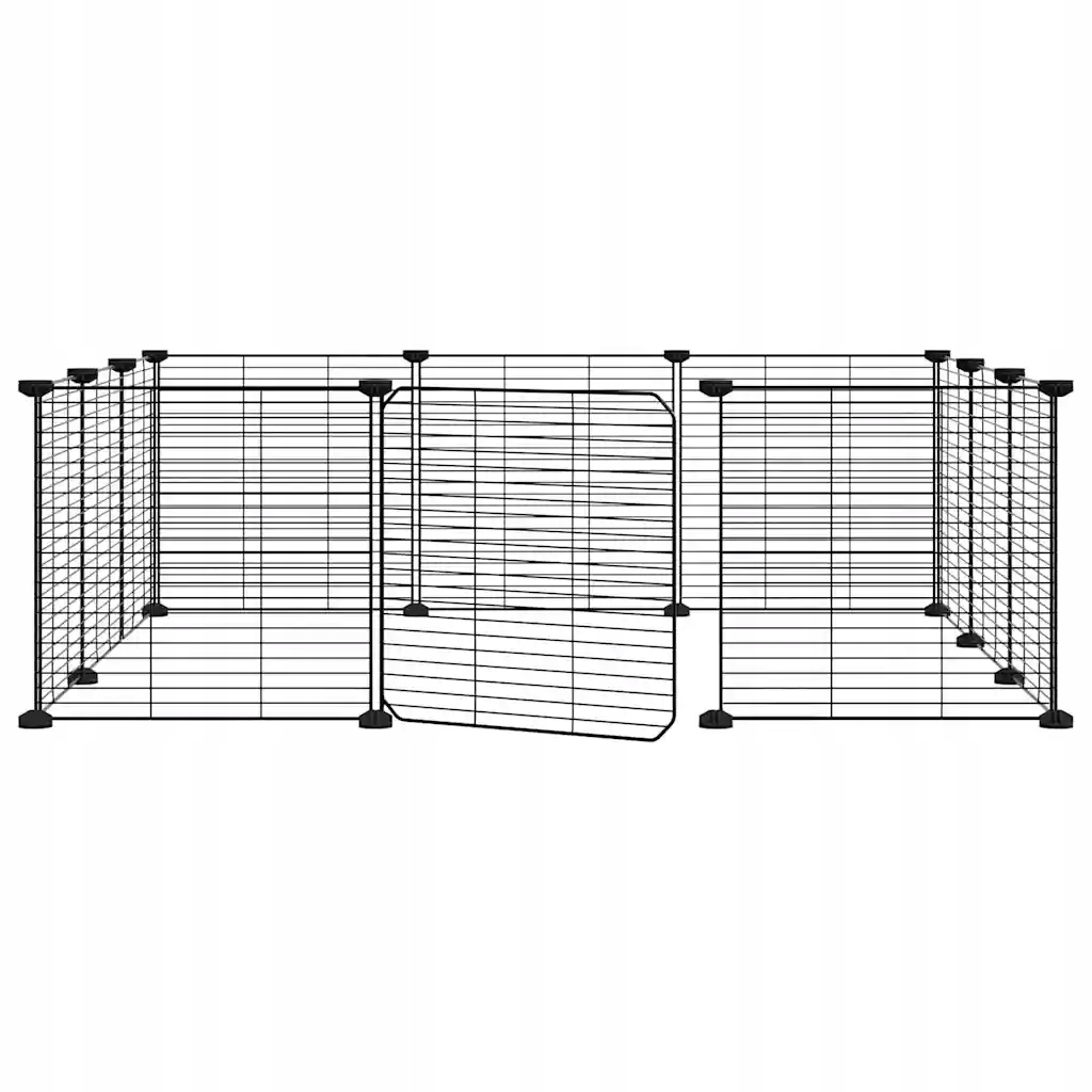 Levně Kotec z práškově lakované oceli, 35 x 35 cm, černá