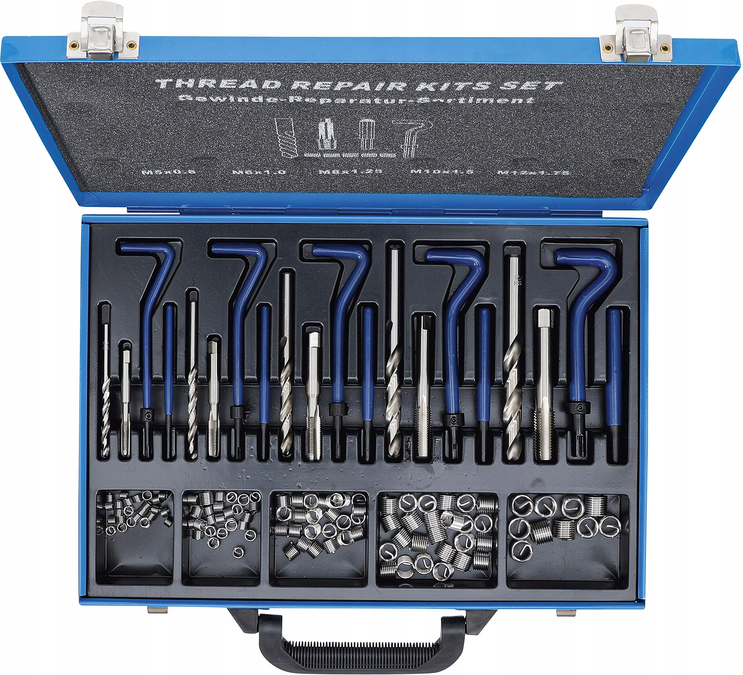 Bgs 1950 Zestaw do naprawy gwintów M5 - M12 130 Kod producenta ZESTAW NAPRAWCZY KD10591