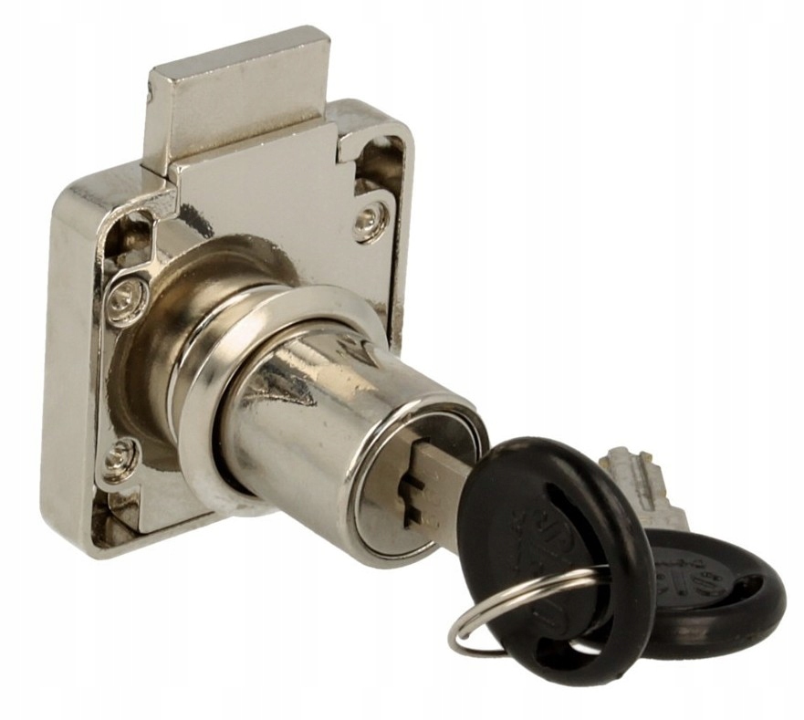 

Zamek meblowy kwadrat 850 cylind. 26mm jeden klucz
