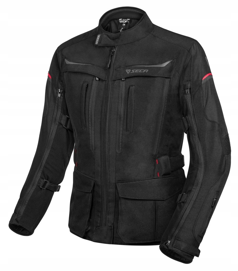 Seca Discovery Lady Black dámska turistická motocyklová bunda 5XL