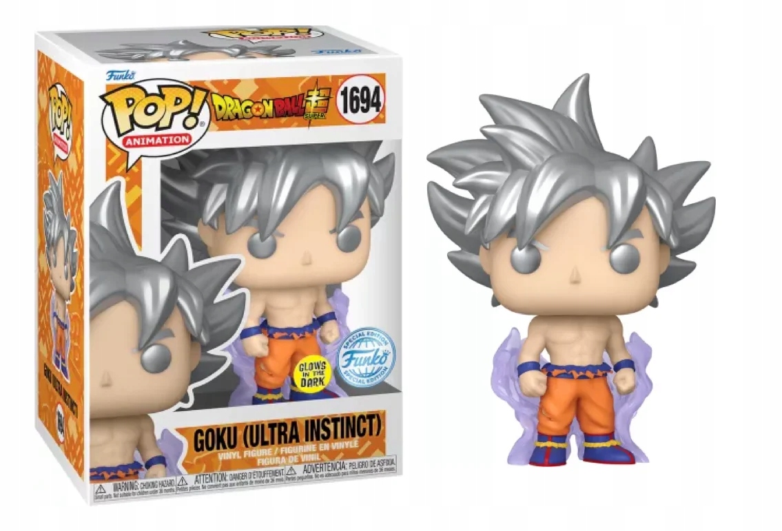 Funko Pop! Dragon Ball Goku Ultra Instinct (Glow in the Dark) #1694