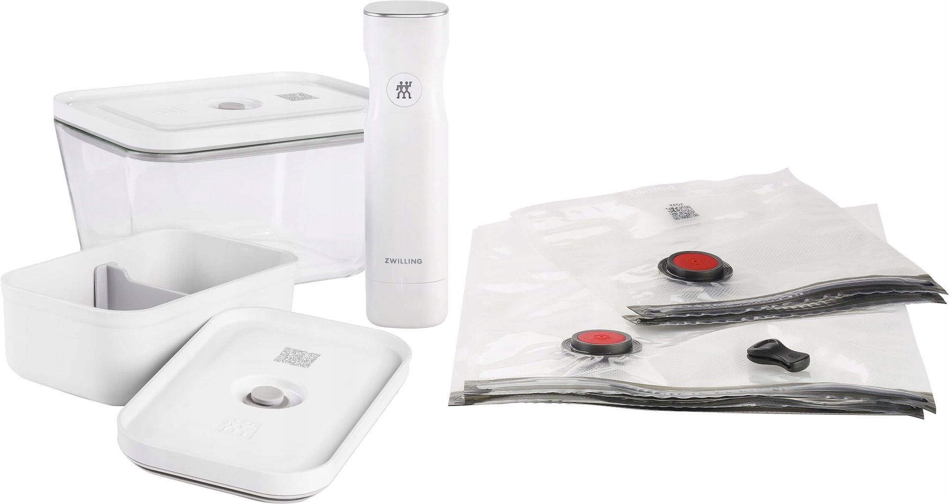 Vákuový set Zwilling Fresh & Save sklo L obed box M