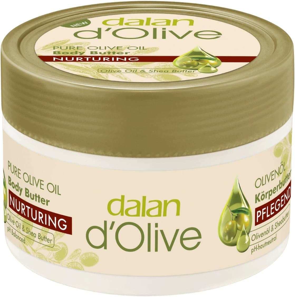 Dalan d'Olive masło do ciała 250 ml z oliwą z oliwek i masłem shea