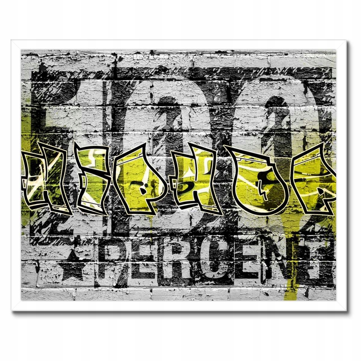 Plakáty v rámu 50 x 40 100 procent Hip-Hop