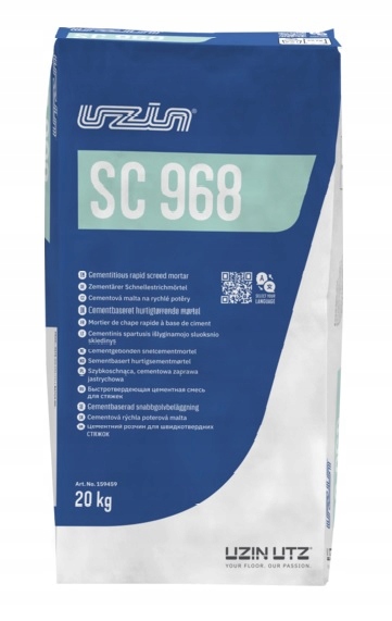 Jastrych szybkoschnący UZIN SC 968 20 kg