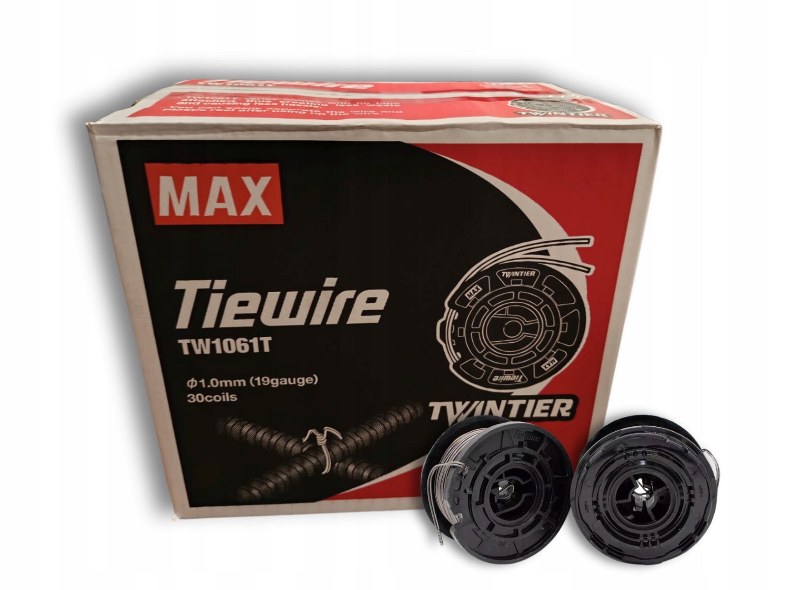 Drut wiązałkowy Max TW1061T 30 szt. do wiązarki RB441T RB443T Oryginalny!
