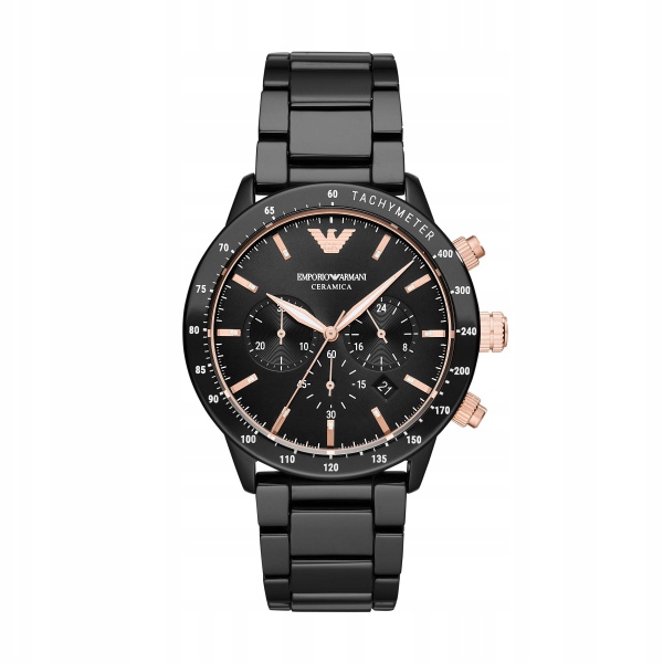 ARMANI AR70002 KOPERTA OBUDOWA SZKŁO DO ZEGARKA Kod producenta Ceramic Watch Case - Rose Gold / Black