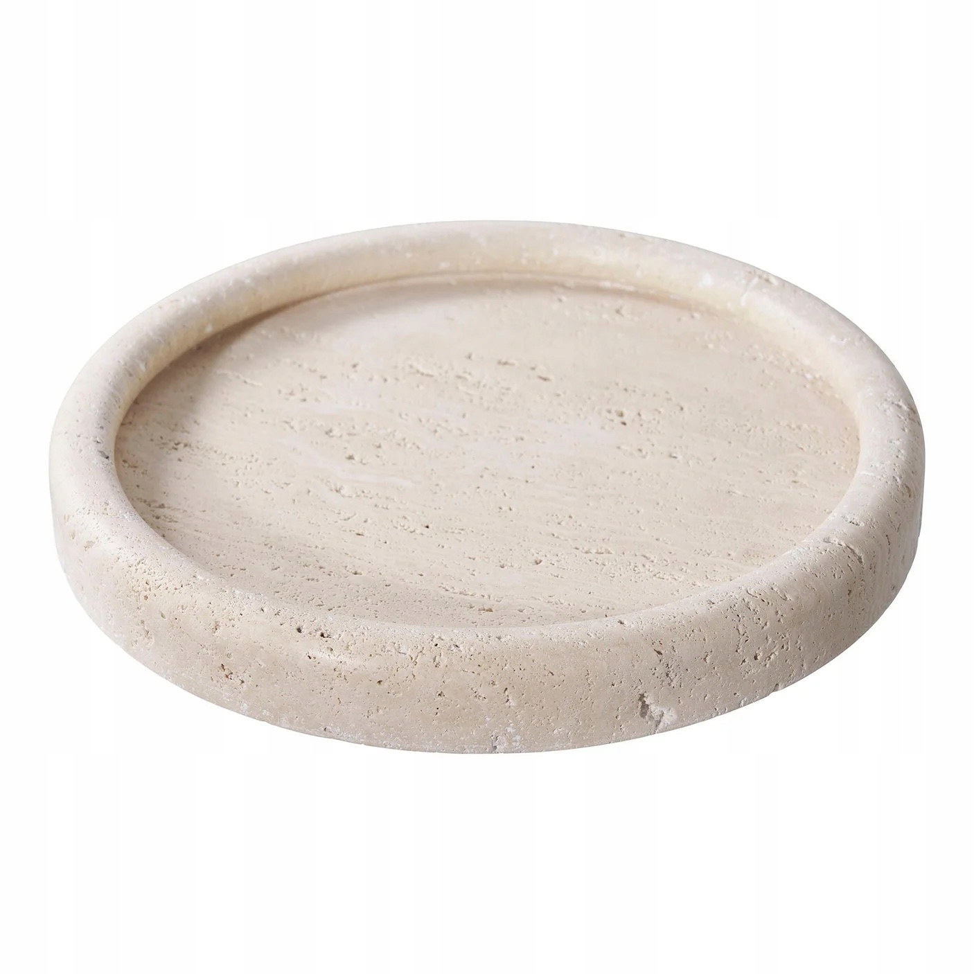 House Nordic Bakke Podnos z travertínu 25,5 cm Béžová