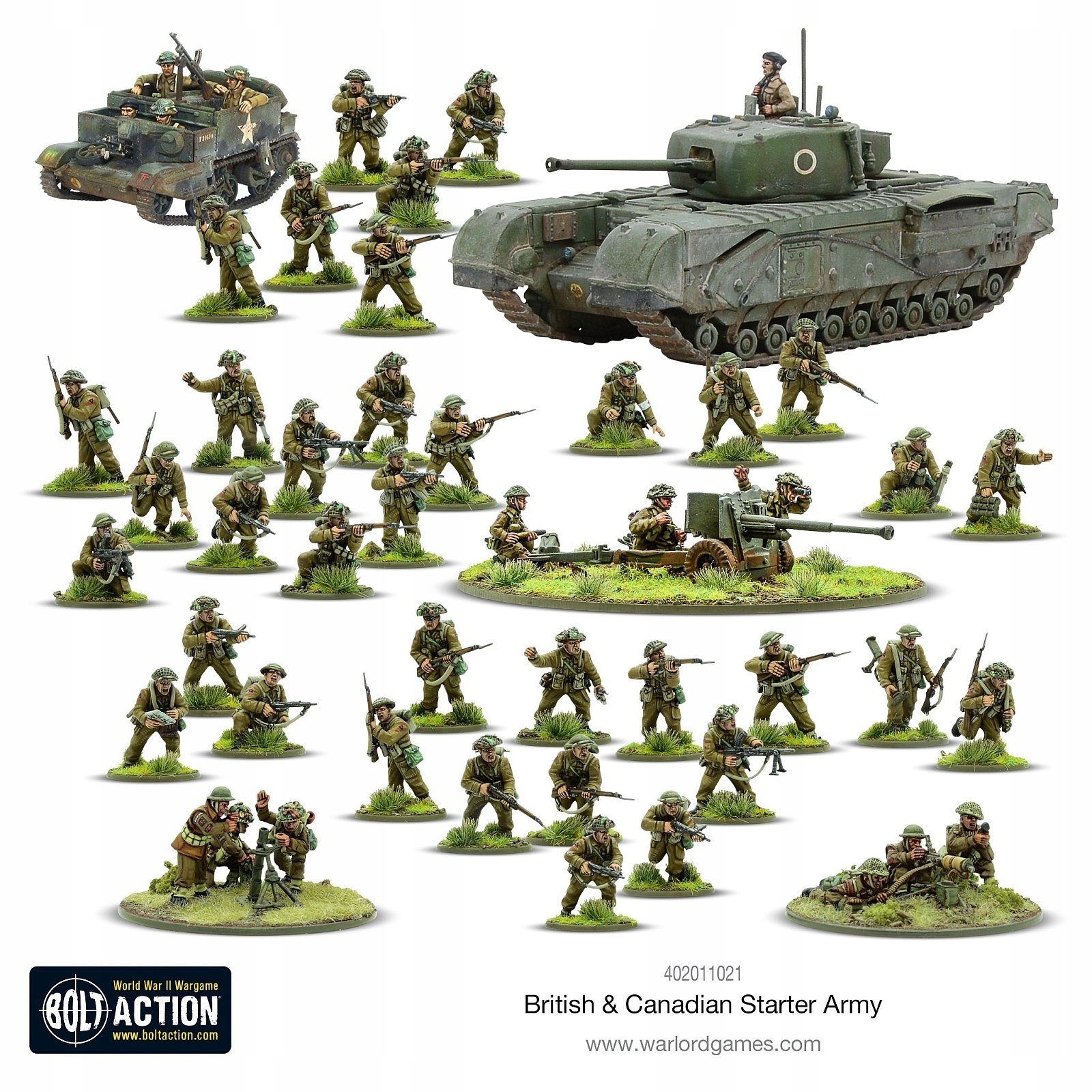 Bolt Action British & Canadian Army Starter (1943-45) System Bolt Action