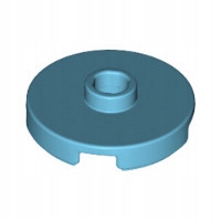 

Lego Pł 2x2 okr z wyp M Azur 18674 6136419 New