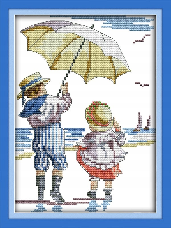 Kanva s potiskem sada (kanva, mulina)