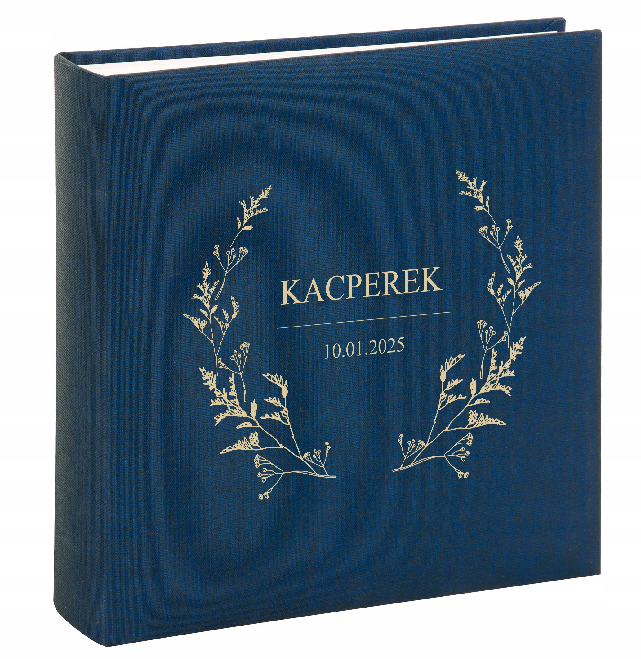 Album dítěte vlepované fotografie 30 karet Váš potisk Goldbuch