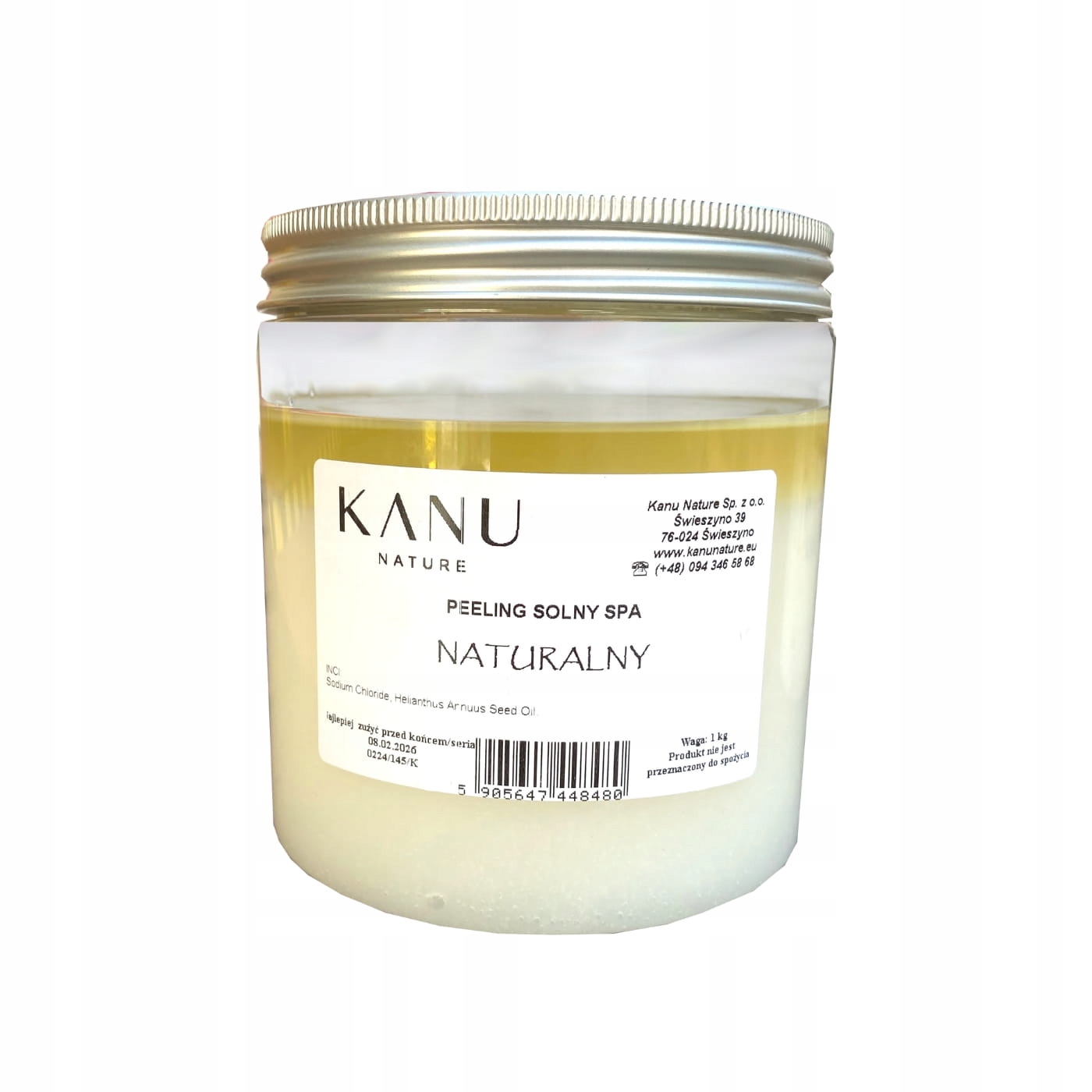 Kanu Přírodní tělový peeling 1 kg