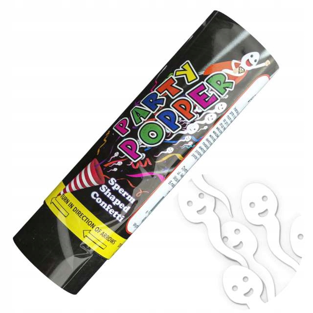 

Tuba srzelająca Konfetti plemniki zabawny Wieczór