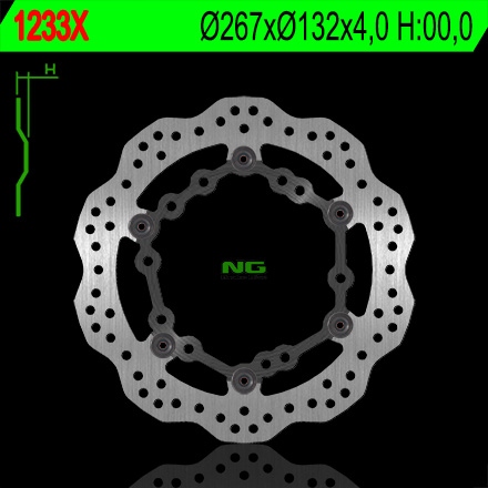Ng Predný Brzdový Kotúč Yamaha X-max 125/250 '05-'15, Majesty 400 '04-'13