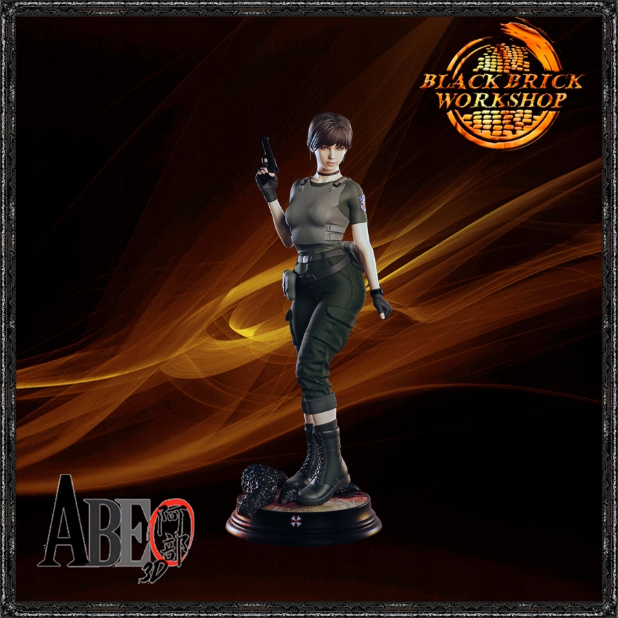 Rebecca Chambers Neupracovaná Abe 3D Měřítko 1/24 (75mm) (sfw) 3D tisk