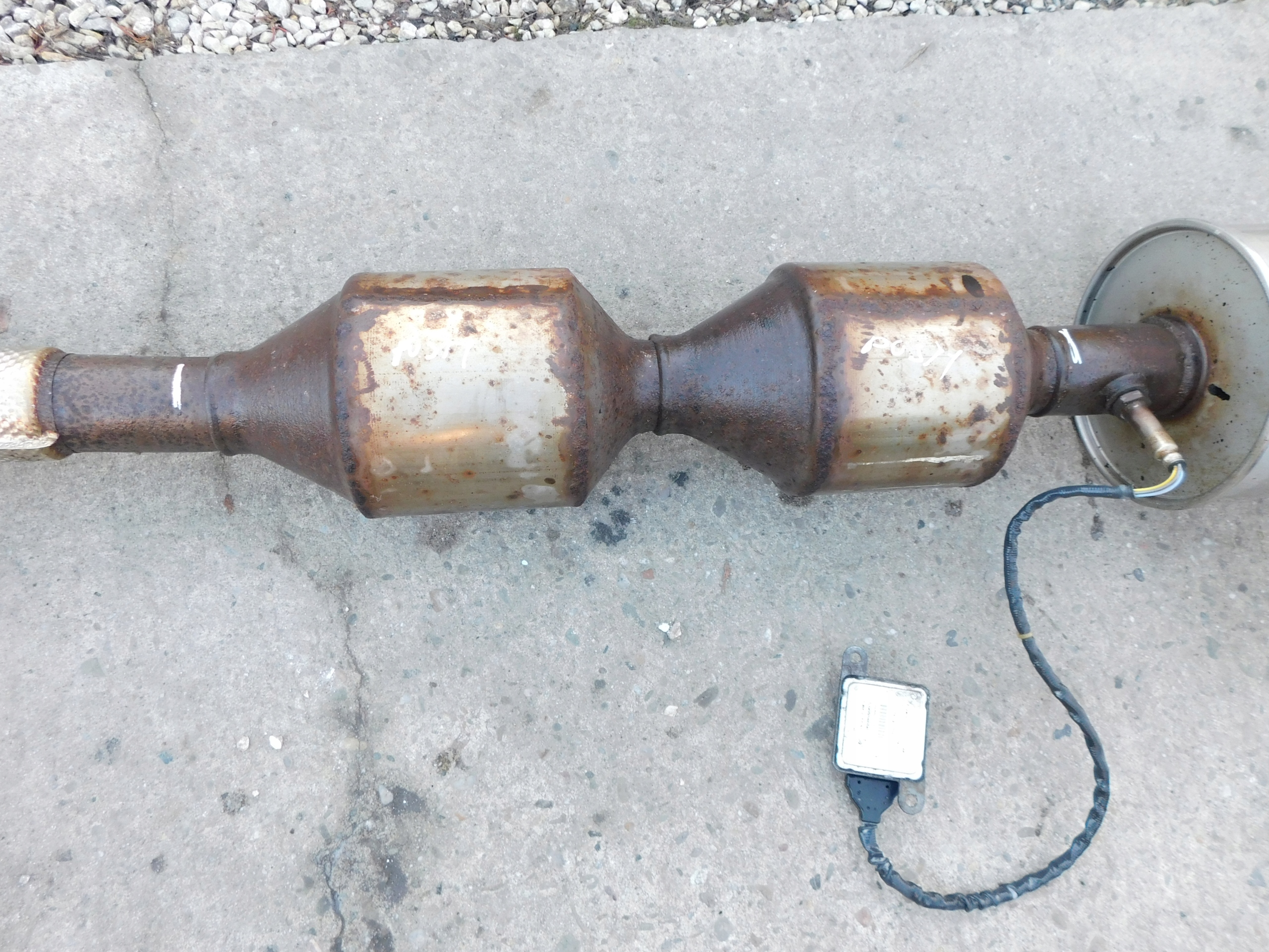 VW Crafter 2.5 TDI z AdBlue DPF catalyst complete uklad exhaust
