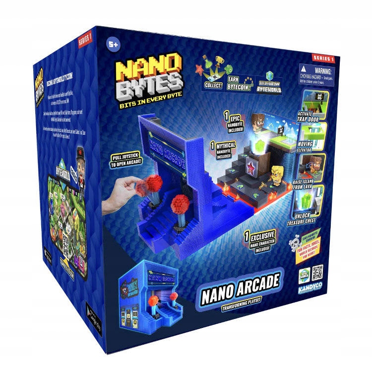 

Nanobytes Zestaw Arcade Salon Gier Rozkładany
