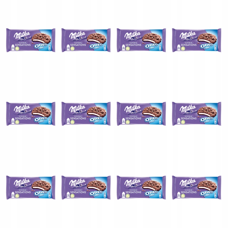 Milka cookie sensations oreo 156g X12
