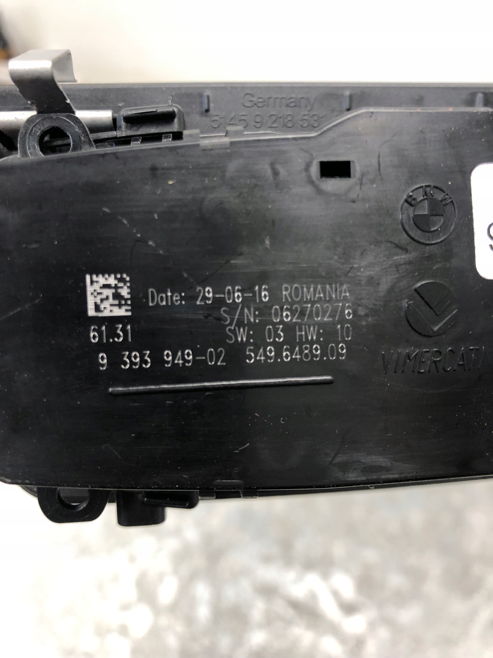 interruttore luci BMW F31 6822591