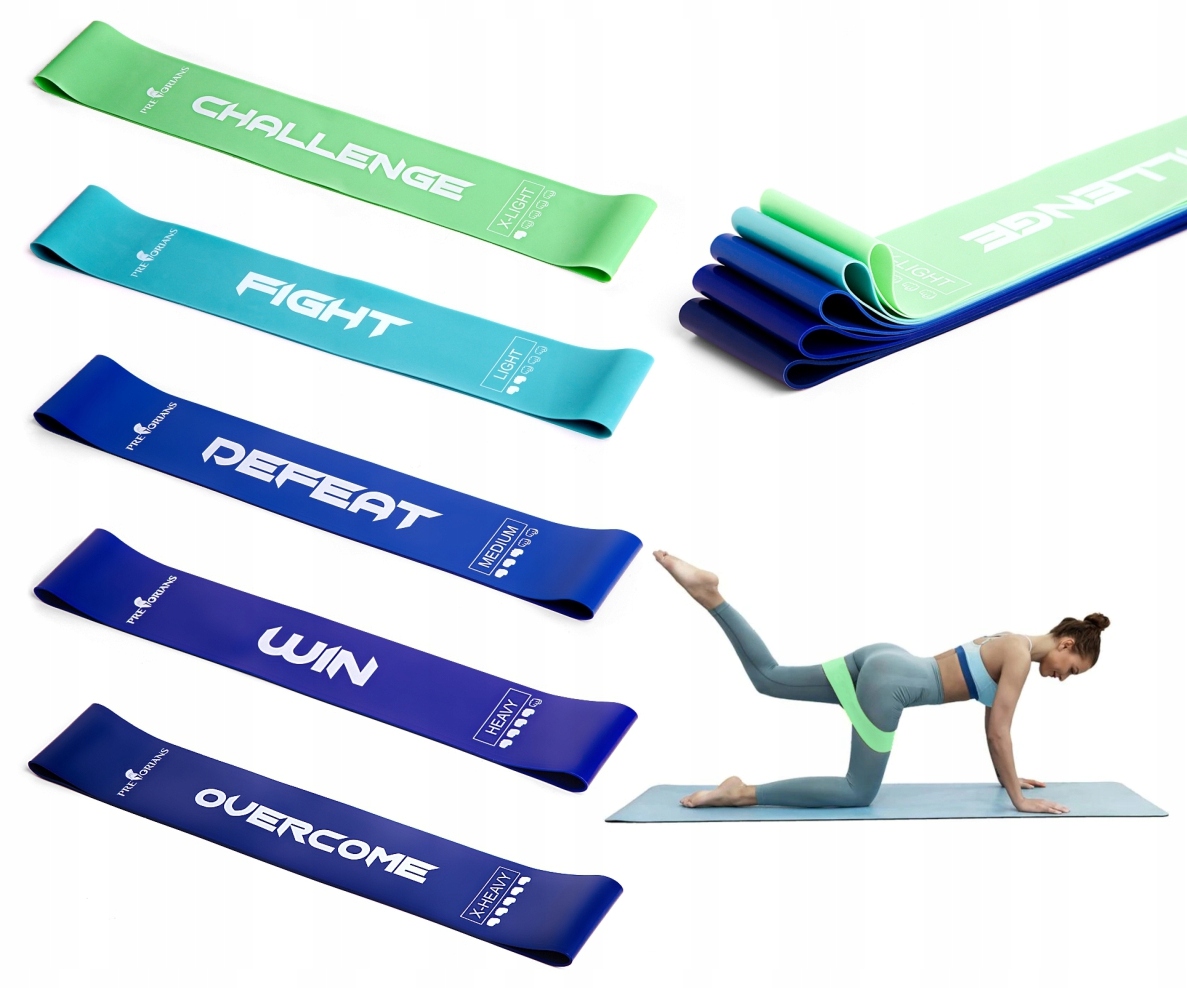 

Zestaw Gum Mini Band do ćwiczeń guma taśmy Push Up