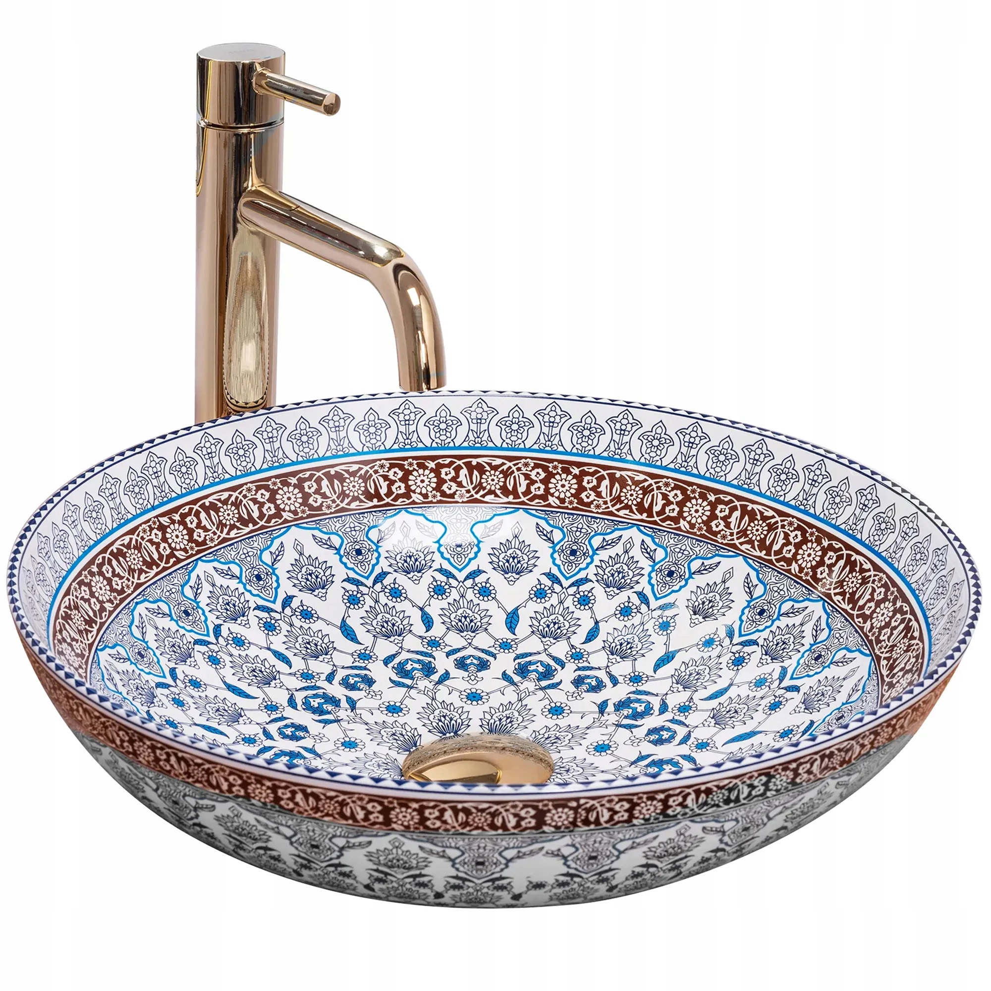 

Umywalka Nablatowa Ceramiczna Rea Arte Blue