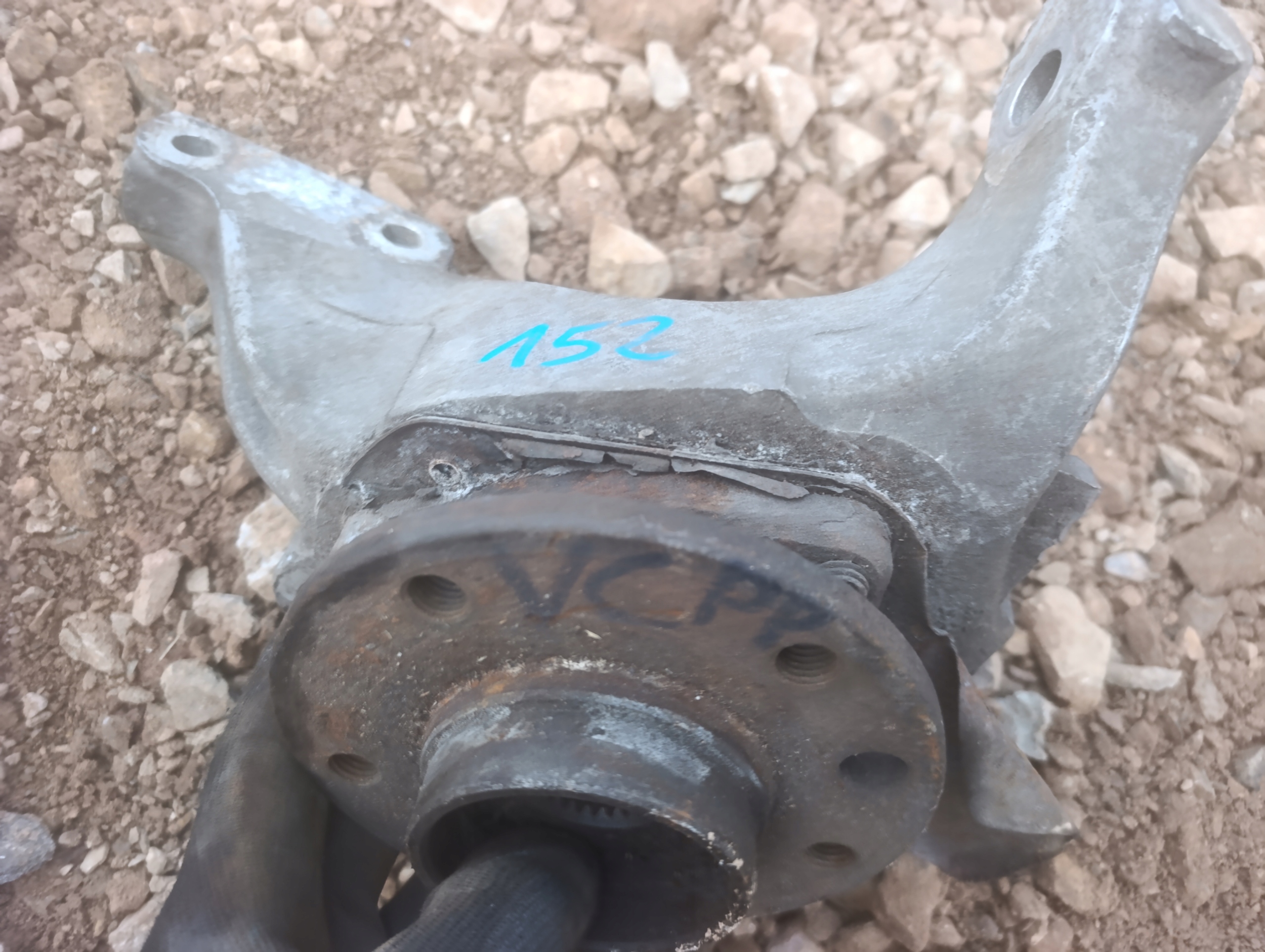 swing z of the pivot right front right front Opel Vectra c