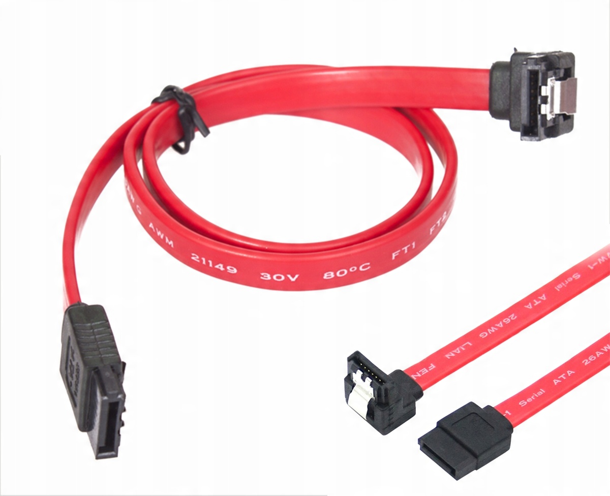 

AK121D Kabel Kątowy Hdd Sata III 3,6 Gb/s 40 CM