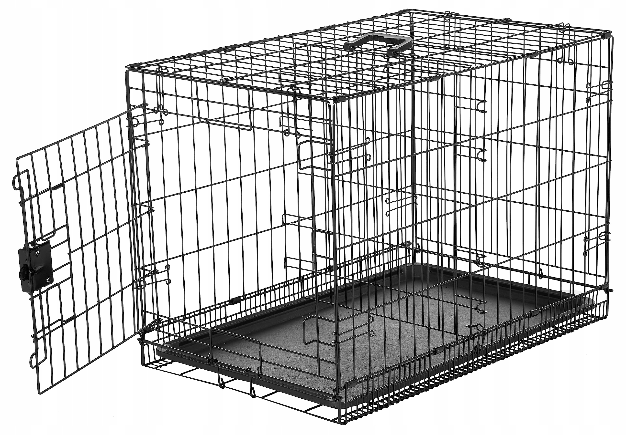 Klec ocel prášková střední pes 49 x 76 x 54 cm