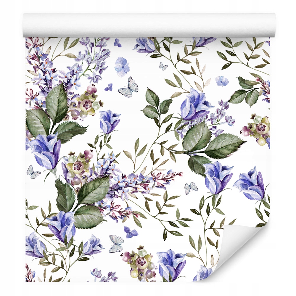 Tapeta na zeď levandule květiny zeleň příroda kancelář