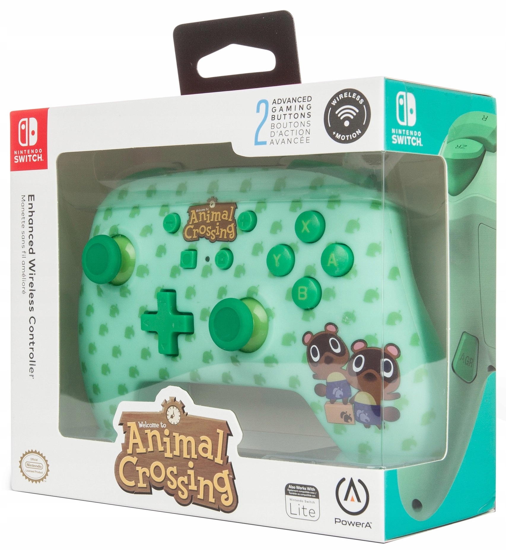 Pad bezprzewodowy do konsoli Nintendo Switch zielony