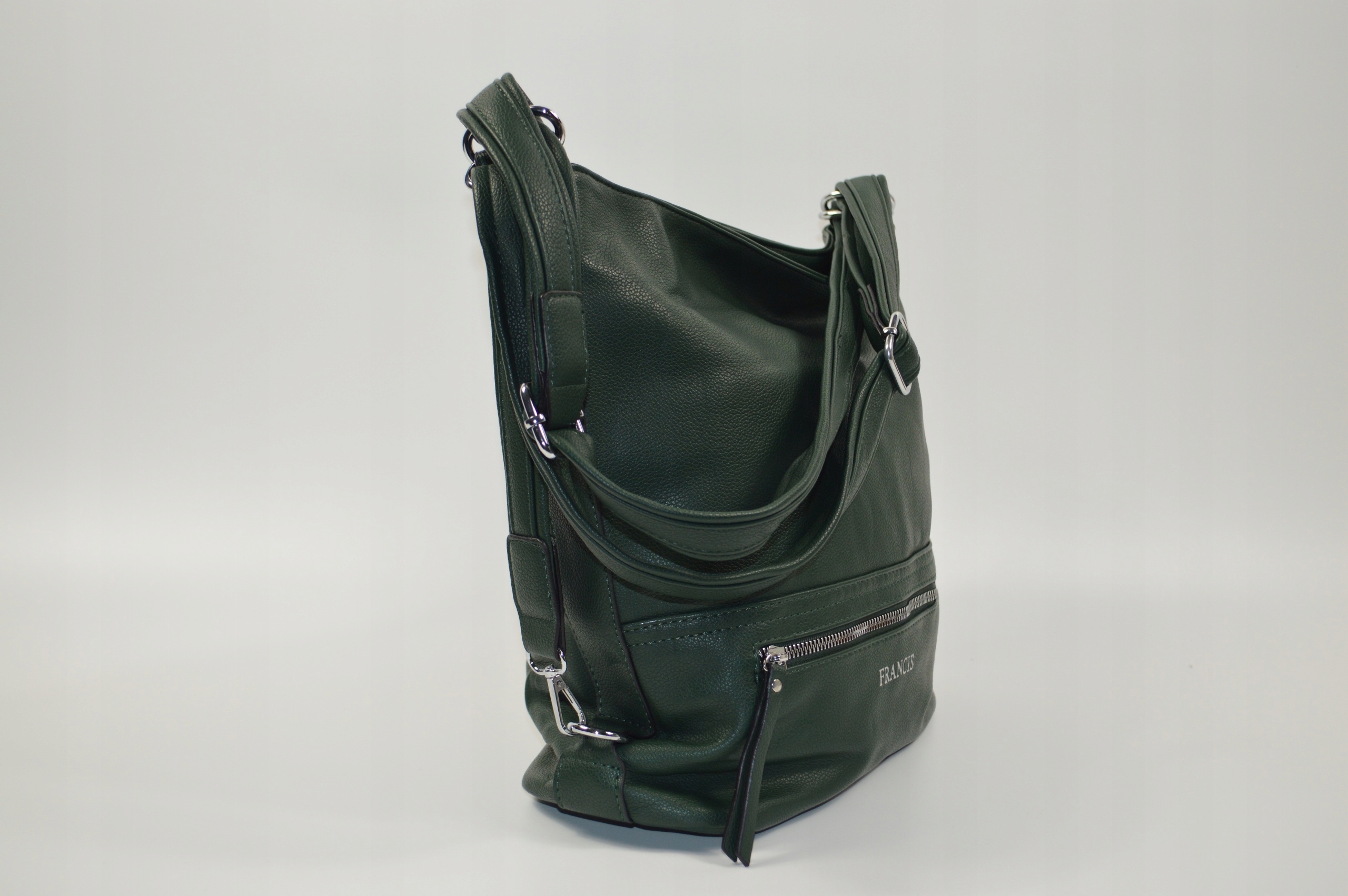 DUŻA POJEMNA TOREBKA DAMSKA LISTONOSZKA WOREK TORBO-PLECAK Marka inna