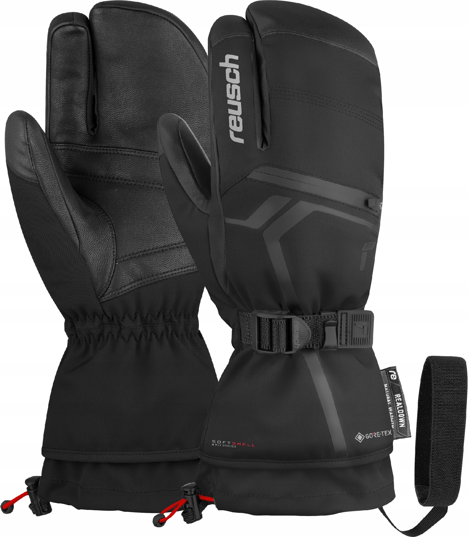 Lyžařské rukavice Reusch Down Spirit Gtx Lobster vel. 9,5 L/XL Gore-tex