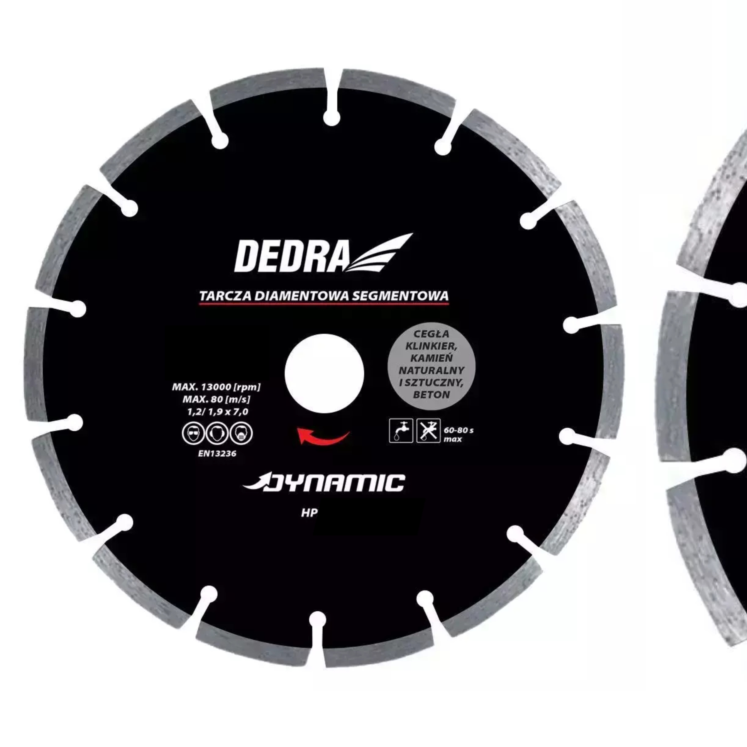 

Tarcza Segmentowa Diamentowa Dedra HP2117E 250MM