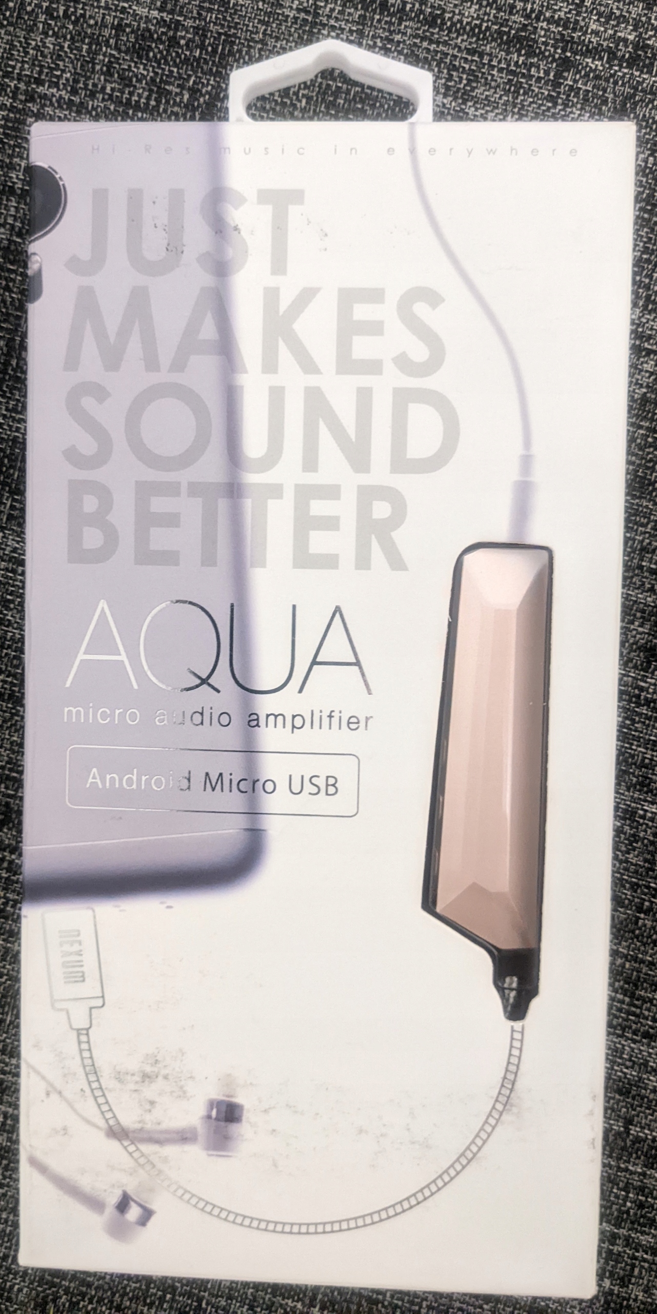 Nexum Aqua mini wzmacniacz słuchawkowy