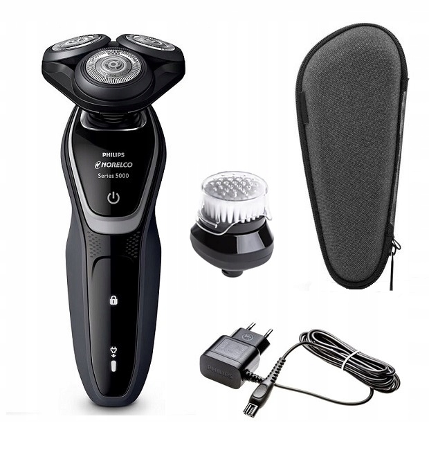 Holiaci strojček Philips 5000 wet&dry na suché a mokré holenie S5210 Puzdro