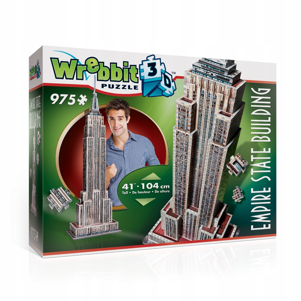 

Wrebbit Empire State Building Puzzle 3D 975el