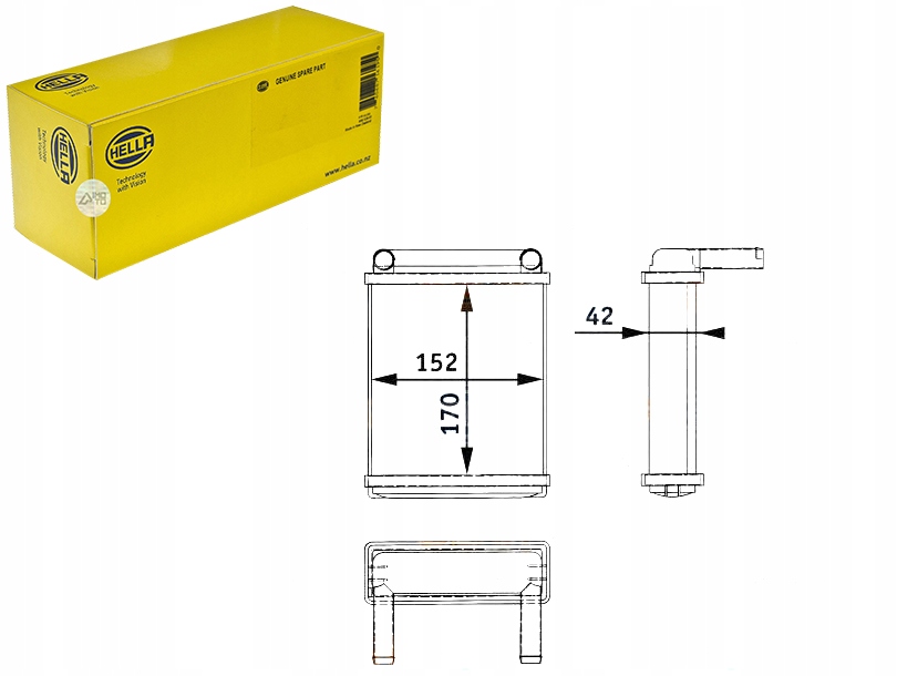 НАГРЕВАТЕЛЬ HELLA Msa6385 9200997 30108