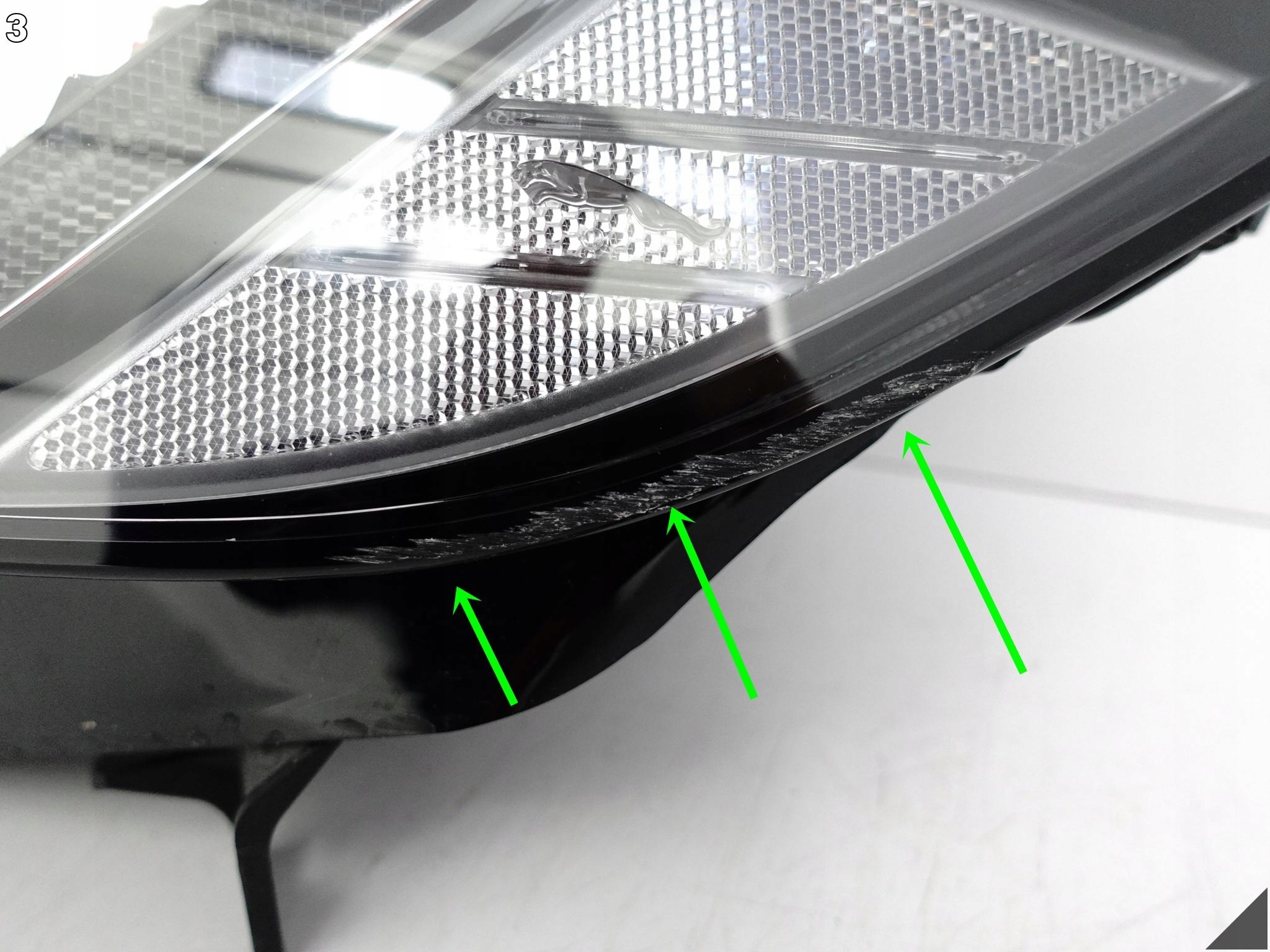 JAGUAR XF II X260 F-PACE X761 15- light XENON + LED left front EU + module