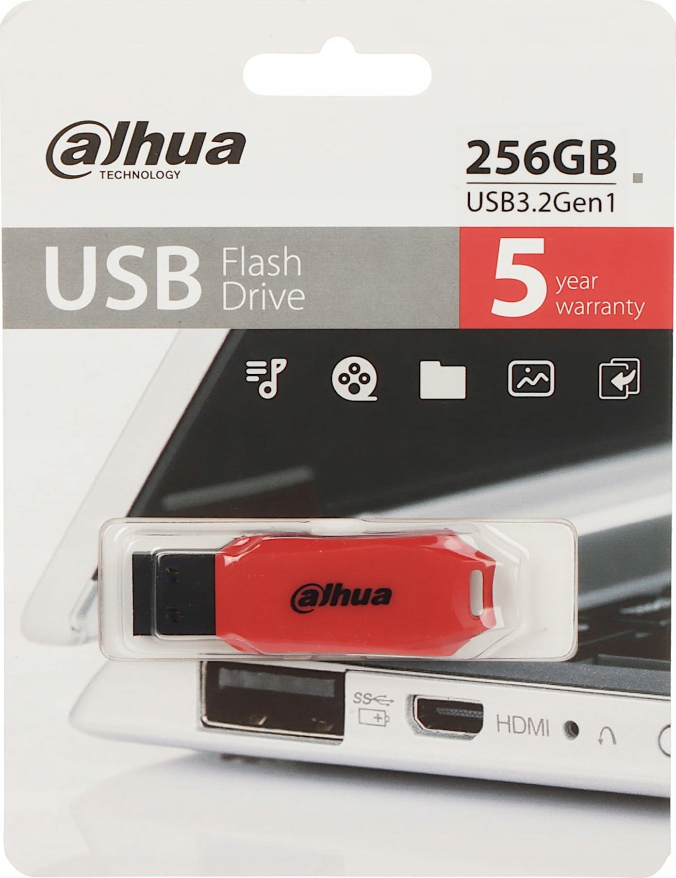 Pendrive Dahua Technology USB-U176-31-256G 256GB Usb 3.2 Gen 1