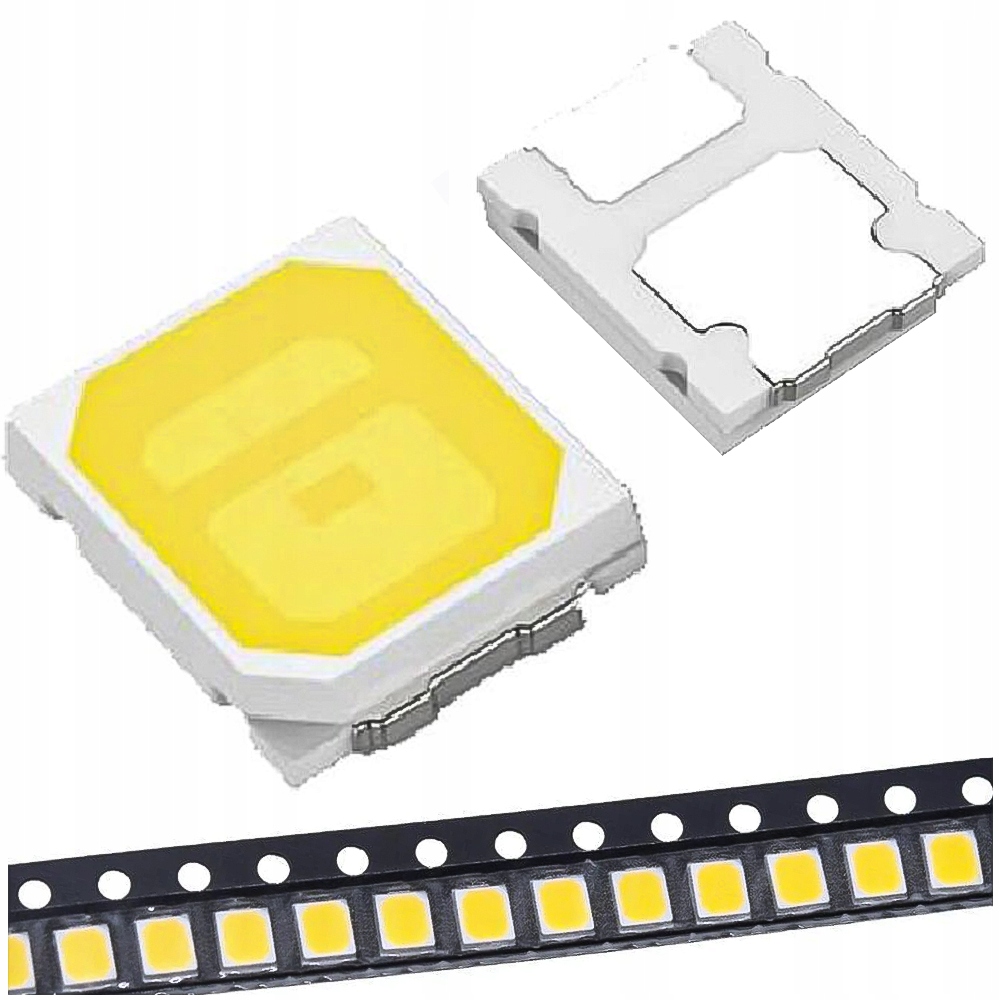 

Diody Led Smd 2835 0.2W Białe I Kolorowe 50 Sztuk